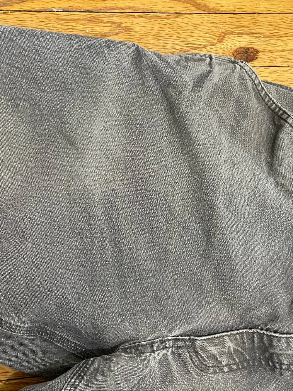 Carhartt Men’s Washed Gray Cargo Work Shorts